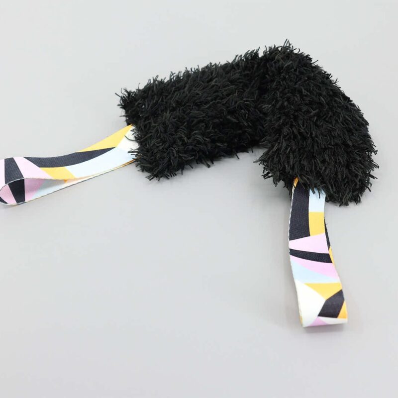 Bendable strap multi-use cleaning tool
