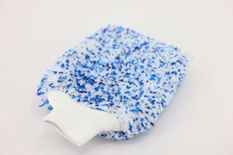 Premium 3-Color Microfiber Car Wash Mitt | 1250GSM, Scratch-Free Cleaning